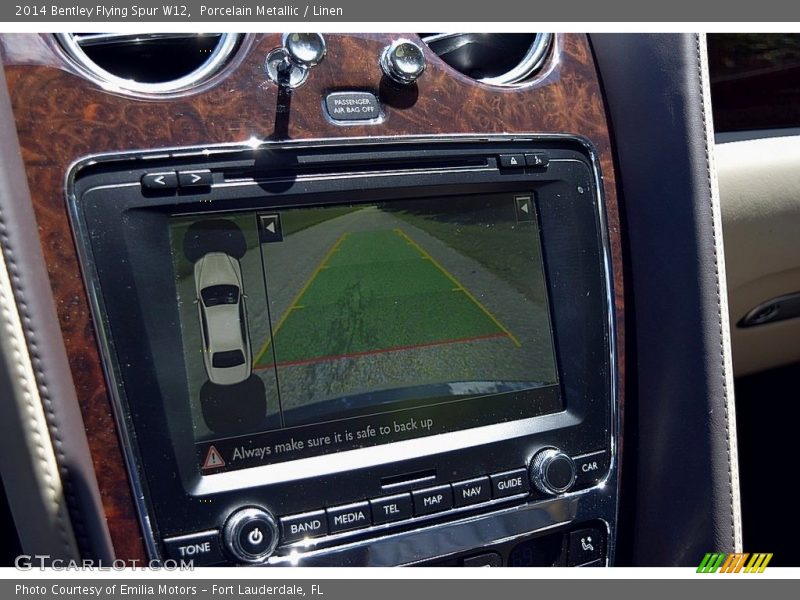 Porcelain Metallic / Linen 2014 Bentley Flying Spur W12