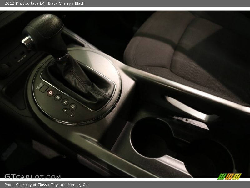 Black Cherry / Black 2012 Kia Sportage LX
