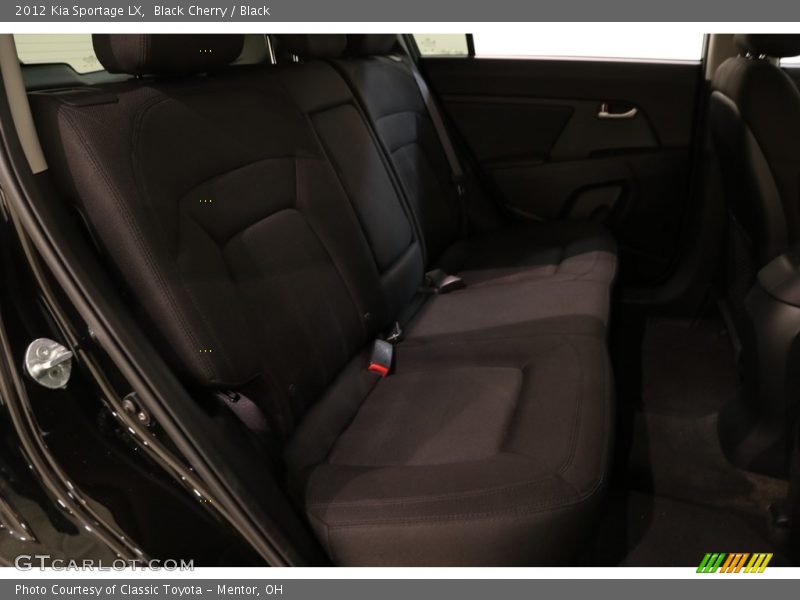 Black Cherry / Black 2012 Kia Sportage LX