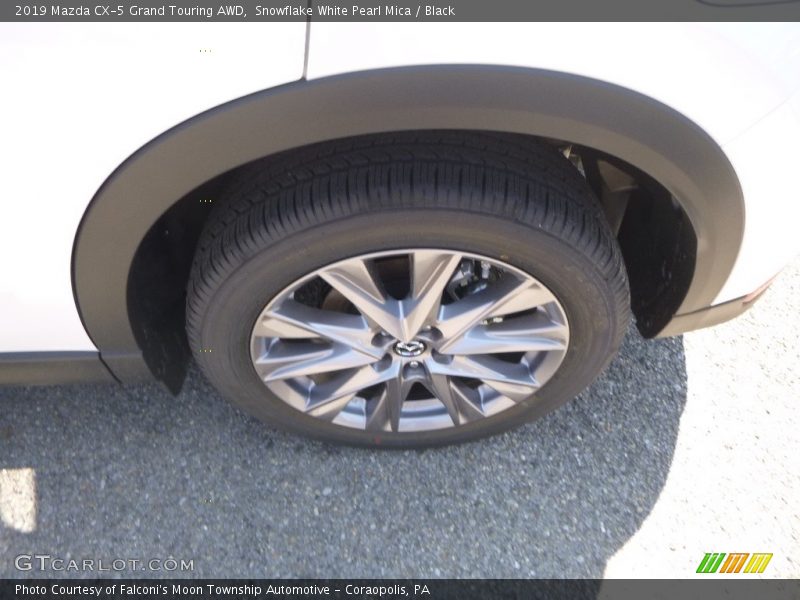 Snowflake White Pearl Mica / Black 2019 Mazda CX-5 Grand Touring AWD
