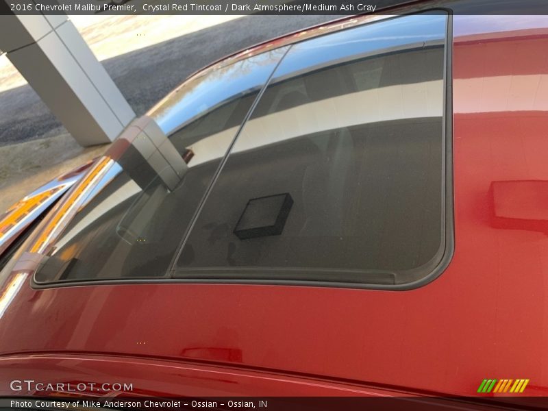 Crystal Red Tintcoat / Dark Atmosphere/Medium Ash Gray 2016 Chevrolet Malibu Premier
