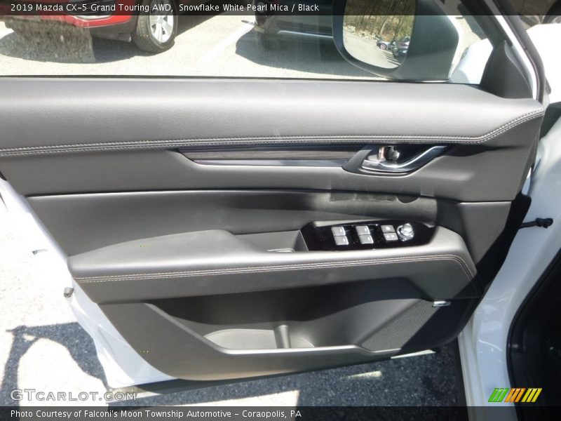 Snowflake White Pearl Mica / Black 2019 Mazda CX-5 Grand Touring AWD