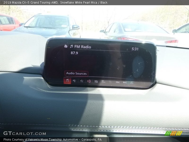 Snowflake White Pearl Mica / Black 2019 Mazda CX-5 Grand Touring AWD