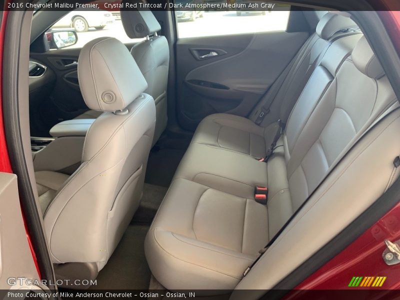 Crystal Red Tintcoat / Dark Atmosphere/Medium Ash Gray 2016 Chevrolet Malibu Premier