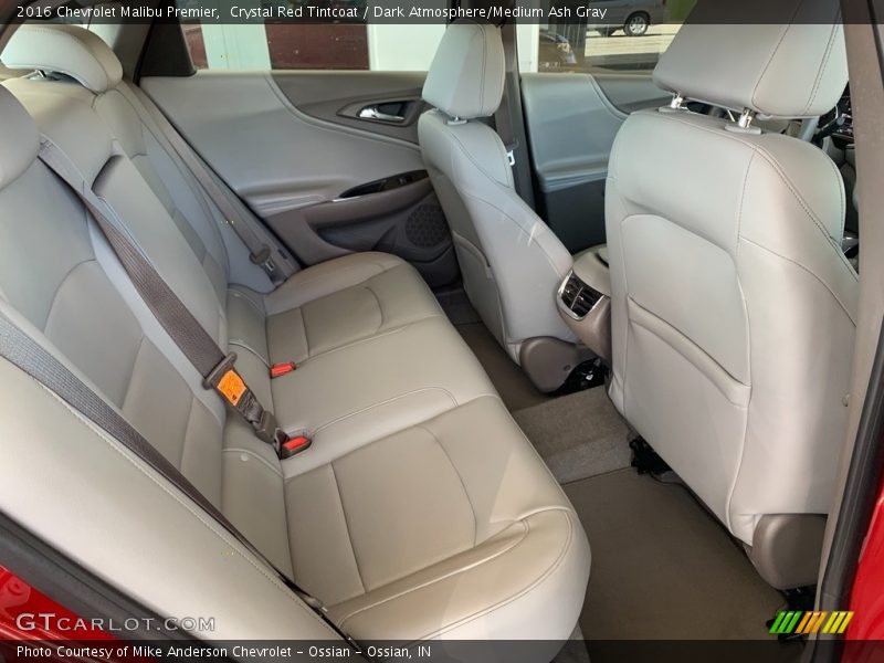 Crystal Red Tintcoat / Dark Atmosphere/Medium Ash Gray 2016 Chevrolet Malibu Premier
