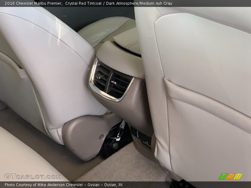 Crystal Red Tintcoat / Dark Atmosphere/Medium Ash Gray 2016 Chevrolet Malibu Premier