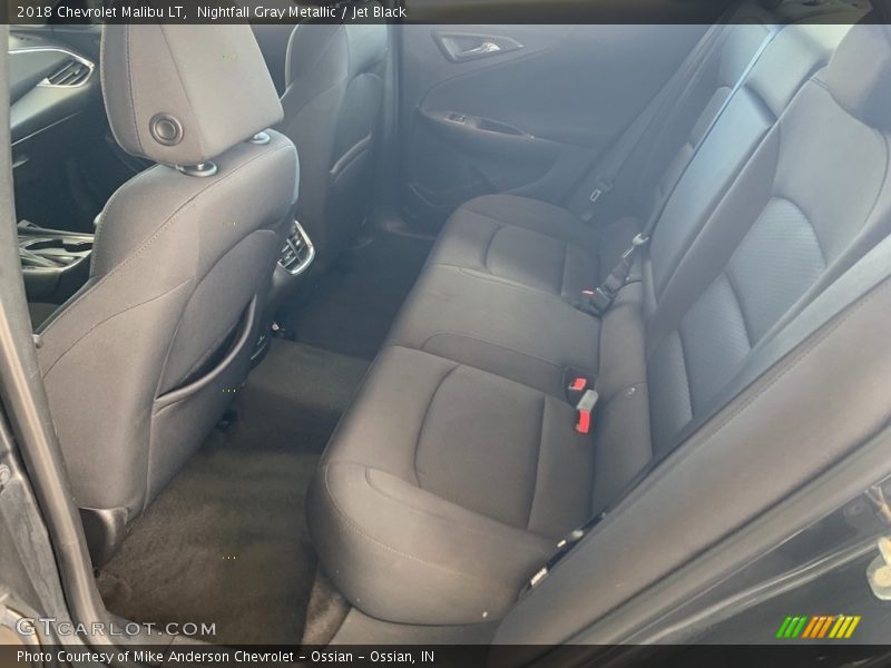 Nightfall Gray Metallic / Jet Black 2018 Chevrolet Malibu LT