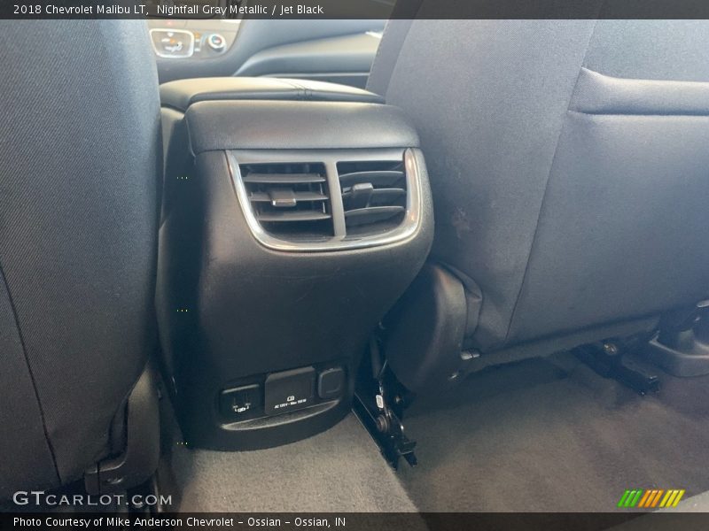 Nightfall Gray Metallic / Jet Black 2018 Chevrolet Malibu LT