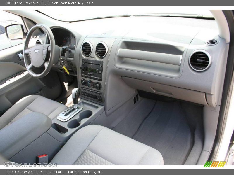 Silver Frost Metallic / Shale 2005 Ford Freestyle SEL