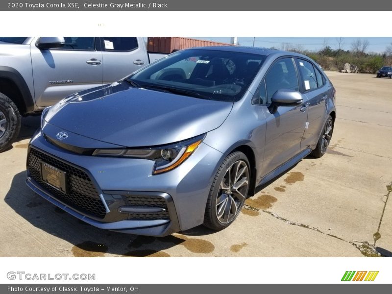 Celestite Gray Metallic / Black 2020 Toyota Corolla XSE