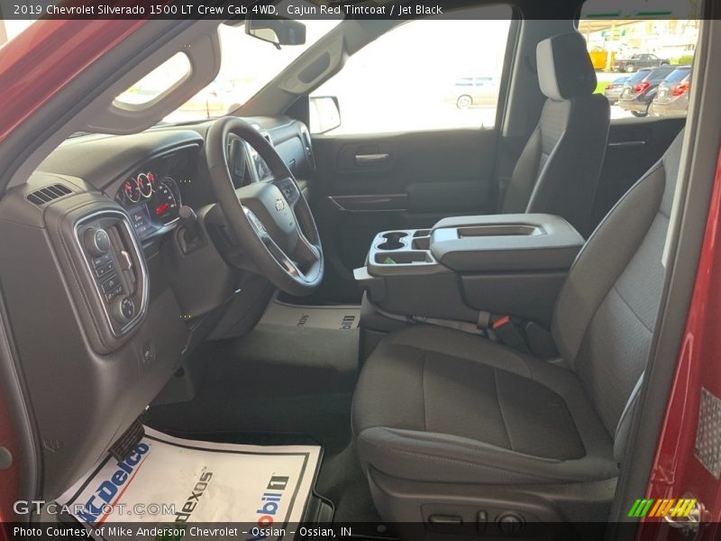 Cajun Red Tintcoat / Jet Black 2019 Chevrolet Silverado 1500 LT Crew Cab 4WD