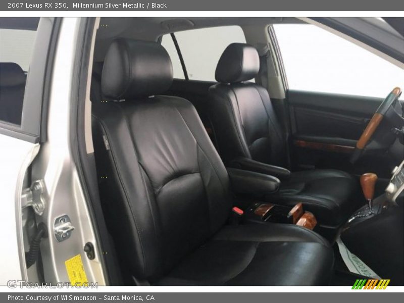 Millennium Silver Metallic / Black 2007 Lexus RX 350
