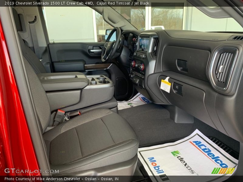 Cajun Red Tintcoat / Jet Black 2019 Chevrolet Silverado 1500 LT Crew Cab 4WD