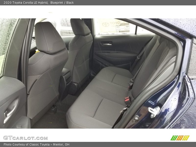 Blueprint / Black 2020 Toyota Corolla LE Hybrid