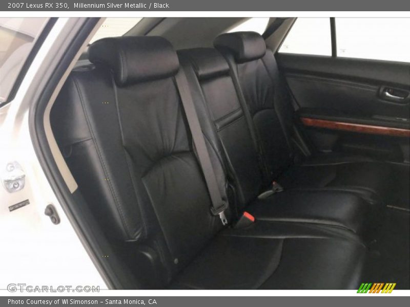Millennium Silver Metallic / Black 2007 Lexus RX 350