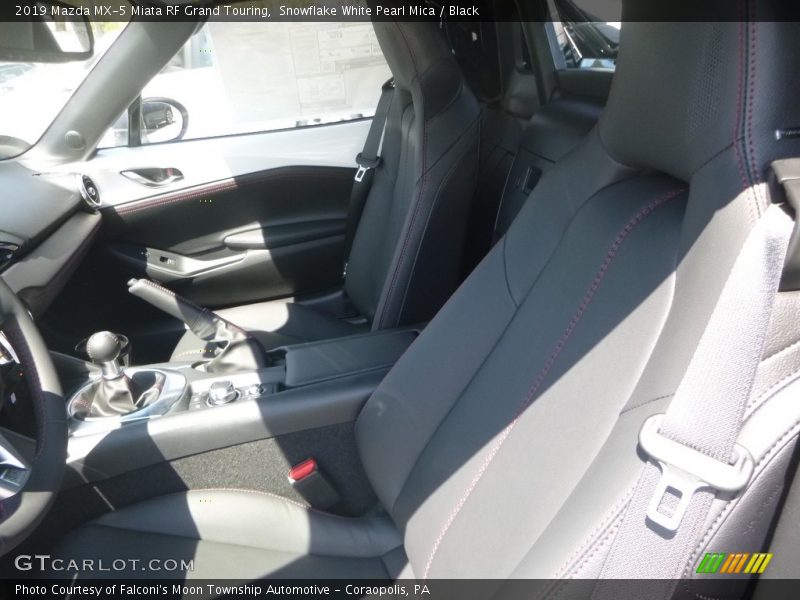 Snowflake White Pearl Mica / Black 2019 Mazda MX-5 Miata RF Grand Touring