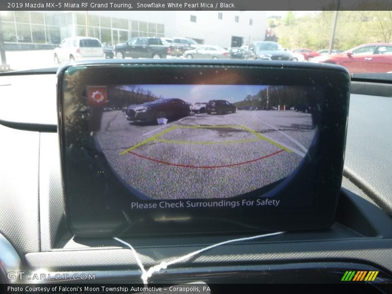Snowflake White Pearl Mica / Black 2019 Mazda MX-5 Miata RF Grand Touring