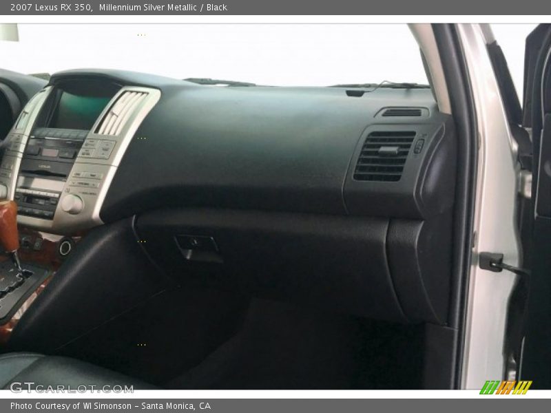 Millennium Silver Metallic / Black 2007 Lexus RX 350