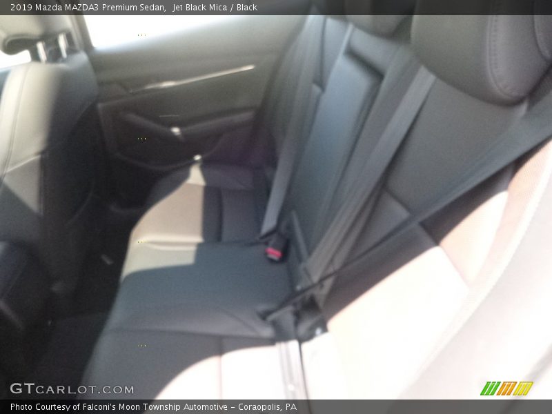 Jet Black Mica / Black 2019 Mazda MAZDA3 Premium Sedan