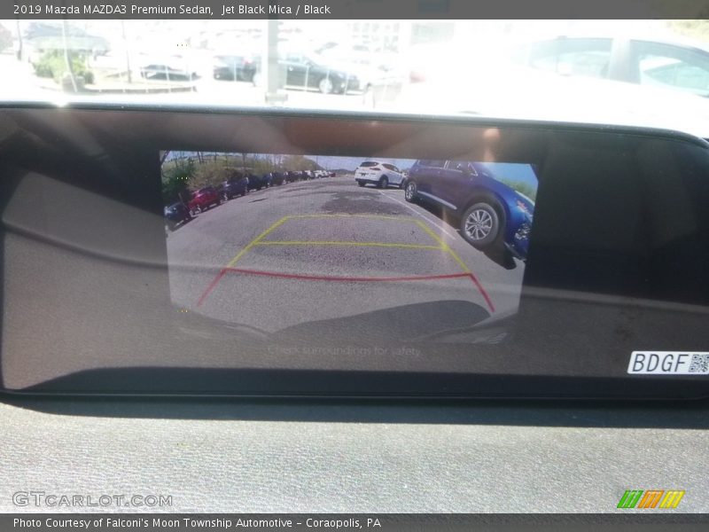 Jet Black Mica / Black 2019 Mazda MAZDA3 Premium Sedan