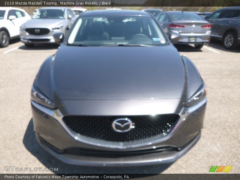 Machine Gray Metallic / Black 2019 Mazda Mazda6 Touring