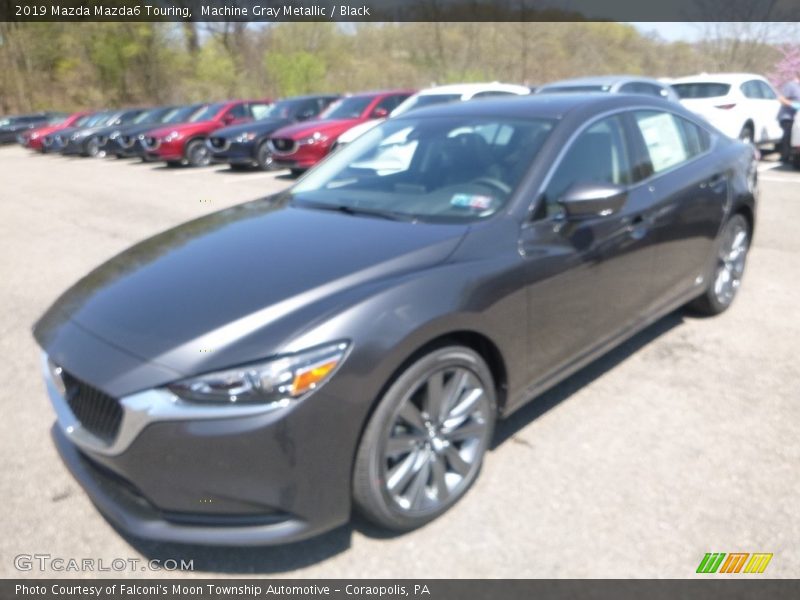 Machine Gray Metallic / Black 2019 Mazda Mazda6 Touring