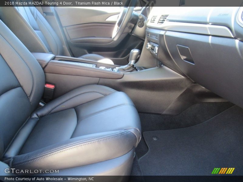 Titanium Flash Mica / Black 2018 Mazda MAZDA3 Touring 4 Door