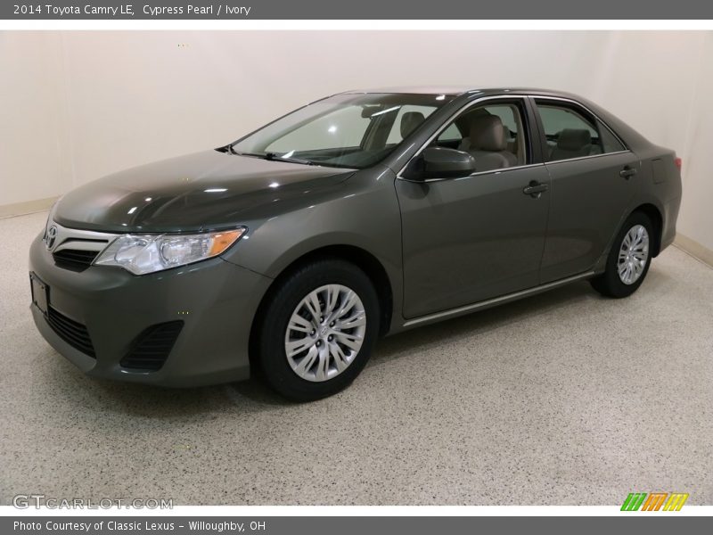 Cypress Pearl / Ivory 2014 Toyota Camry LE