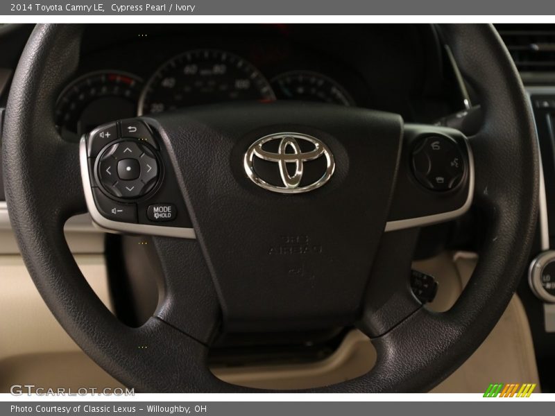 Cypress Pearl / Ivory 2014 Toyota Camry LE