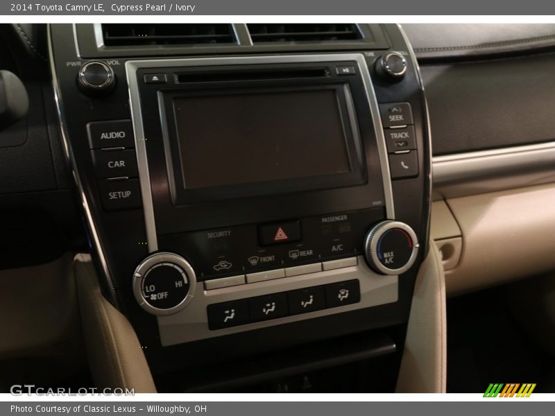 Cypress Pearl / Ivory 2014 Toyota Camry LE
