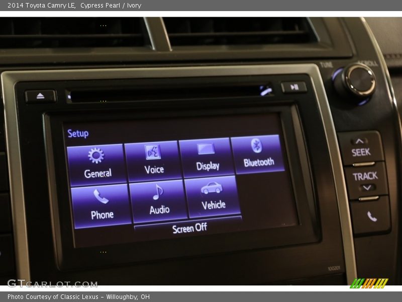 Cypress Pearl / Ivory 2014 Toyota Camry LE