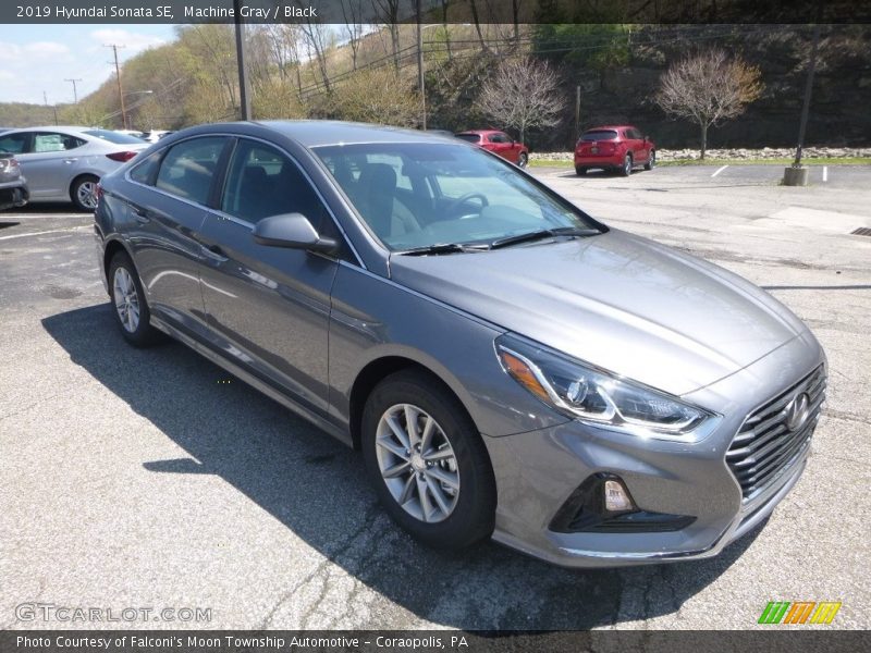 Machine Gray / Black 2019 Hyundai Sonata SE