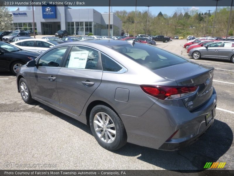 Machine Gray / Black 2019 Hyundai Sonata SE