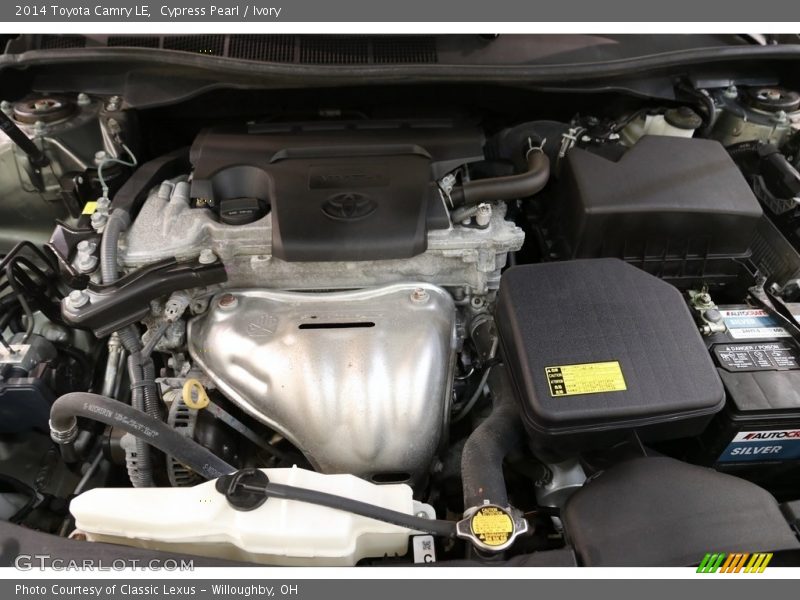 Cypress Pearl / Ivory 2014 Toyota Camry LE