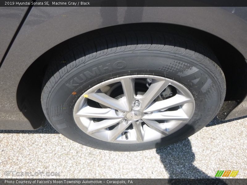 Machine Gray / Black 2019 Hyundai Sonata SE