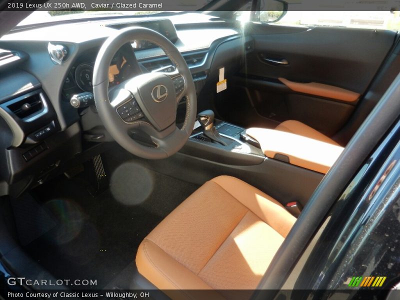 Caviar / Glazed Caramel 2019 Lexus UX 250h AWD