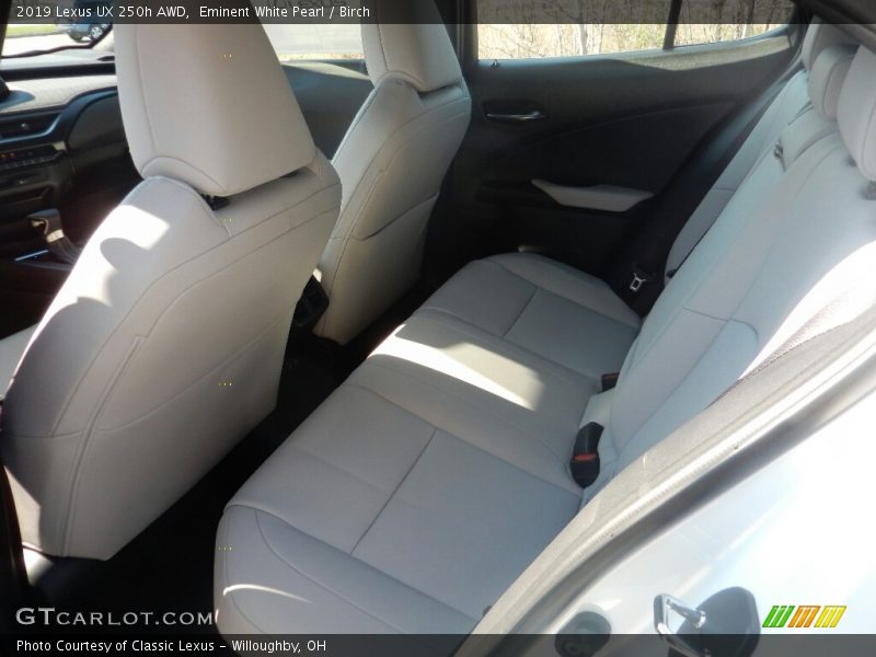 Eminent White Pearl / Birch 2019 Lexus UX 250h AWD