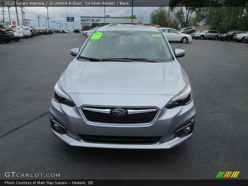 Ice Silver Metallic / Black 2019 Subaru Impreza 2.0i Limited 4-Door