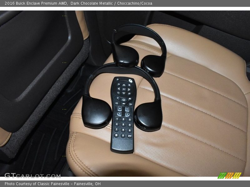 Dark Chocolate Metallic / Choccachino/Cocoa 2016 Buick Enclave Premium AWD