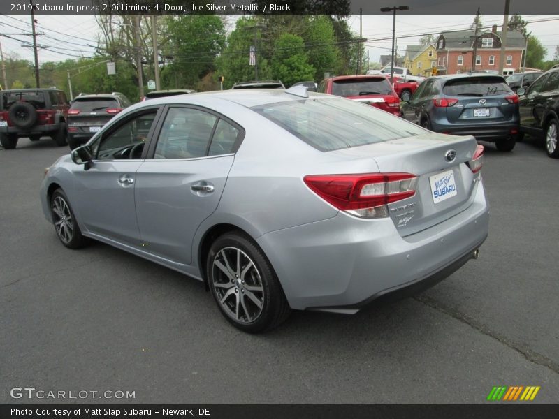 Ice Silver Metallic / Black 2019 Subaru Impreza 2.0i Limited 4-Door