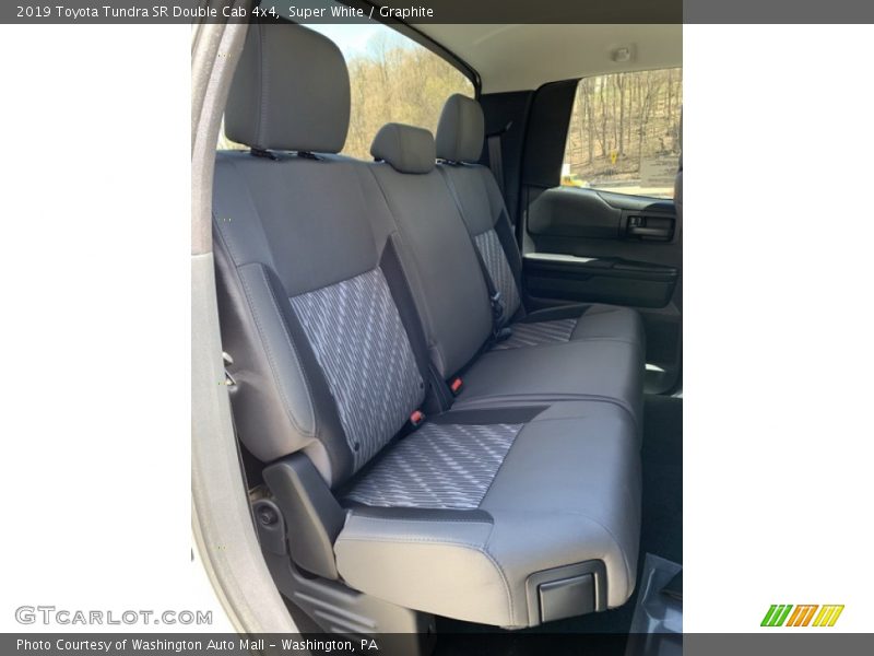 Super White / Graphite 2019 Toyota Tundra SR Double Cab 4x4