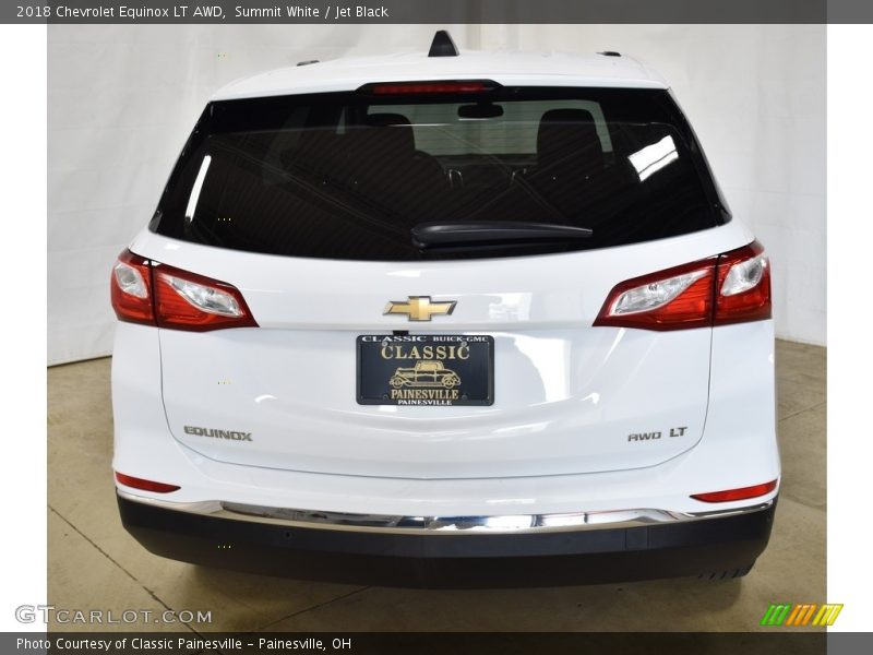 Summit White / Jet Black 2018 Chevrolet Equinox LT AWD