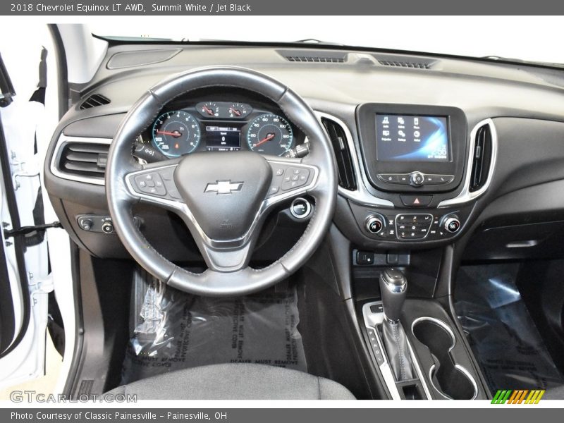 Summit White / Jet Black 2018 Chevrolet Equinox LT AWD