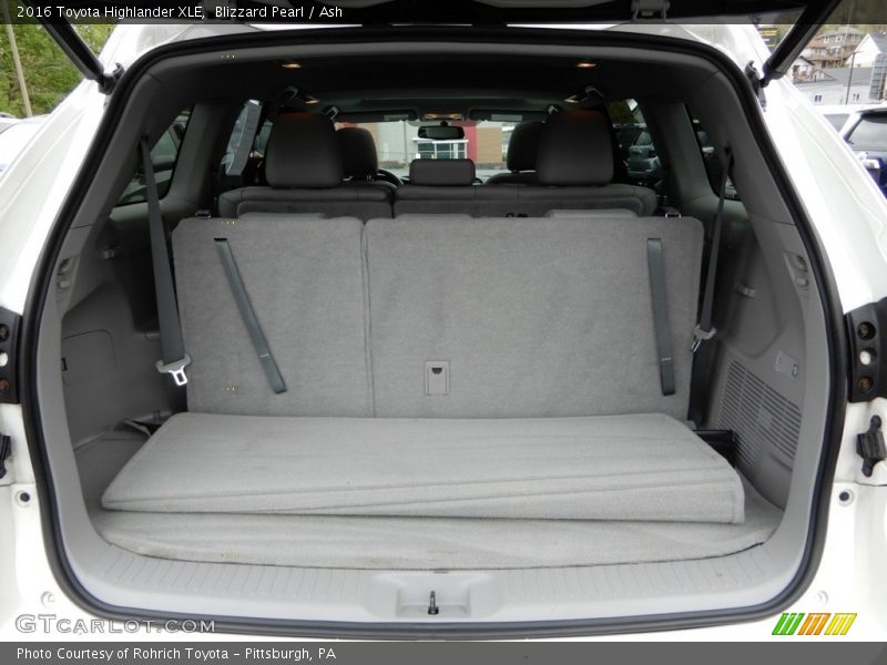 Blizzard Pearl / Ash 2016 Toyota Highlander XLE