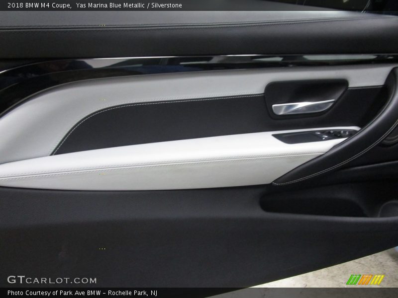 Yas Marina Blue Metallic / Silverstone 2018 BMW M4 Coupe