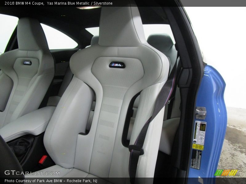 Yas Marina Blue Metallic / Silverstone 2018 BMW M4 Coupe
