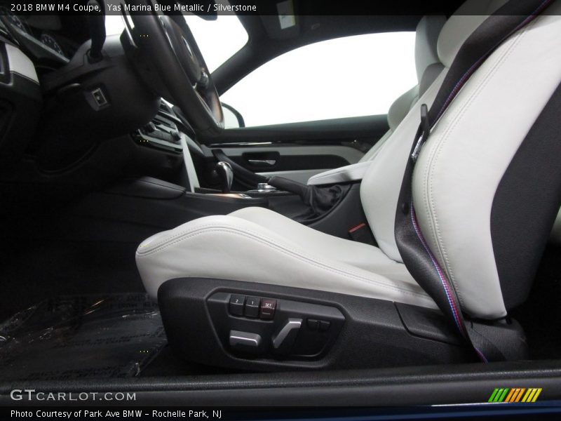 Yas Marina Blue Metallic / Silverstone 2018 BMW M4 Coupe