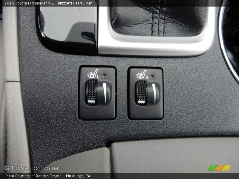 Blizzard Pearl / Ash 2016 Toyota Highlander XLE