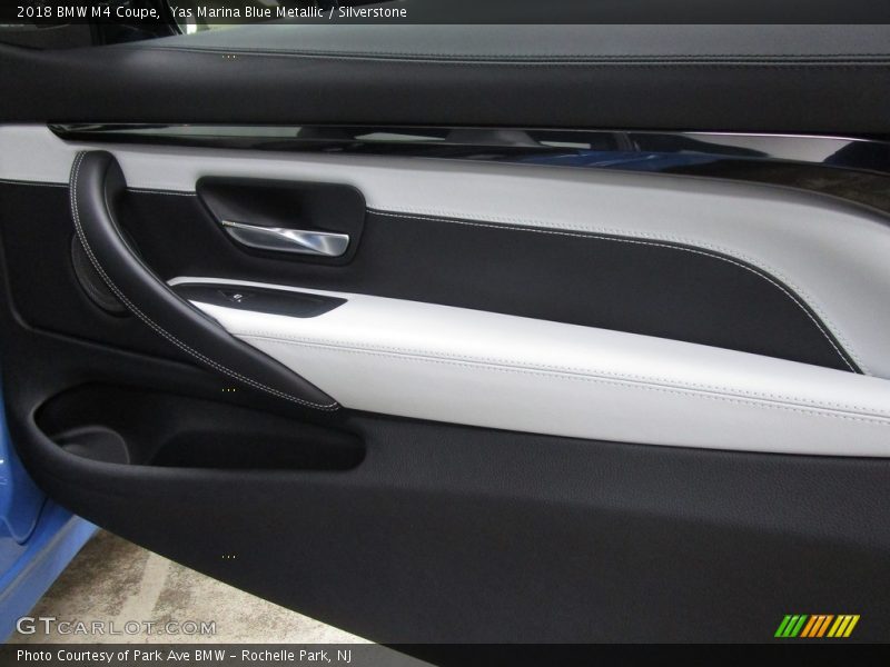 Yas Marina Blue Metallic / Silverstone 2018 BMW M4 Coupe