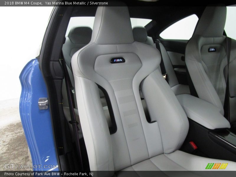 Yas Marina Blue Metallic / Silverstone 2018 BMW M4 Coupe